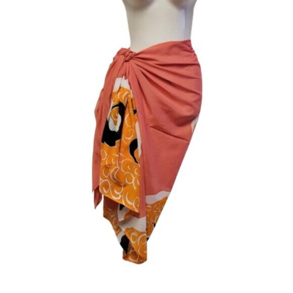 Womens Sarong Pareo Beach Cover Up Swimsuit Coverups Cotton Sarong TIE Wrap NEW - Picture 3 of 7